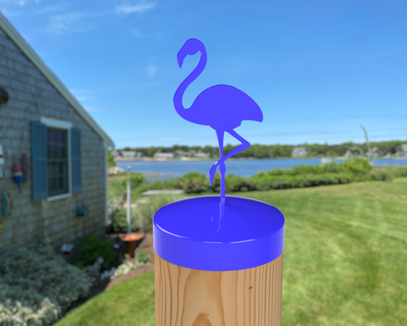 Flamingo, Round Post Cap (4x4 Round Post Size) - Madison Iron and Wood