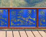 Deer Landscape Fence/Gate Panel Insert