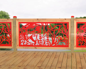 Bass Pond Railing Panel Insert