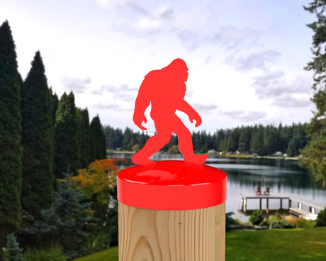 Bigfoot, Round Post Cap (4x4 Round Post Size) - Madison Iron and Wood