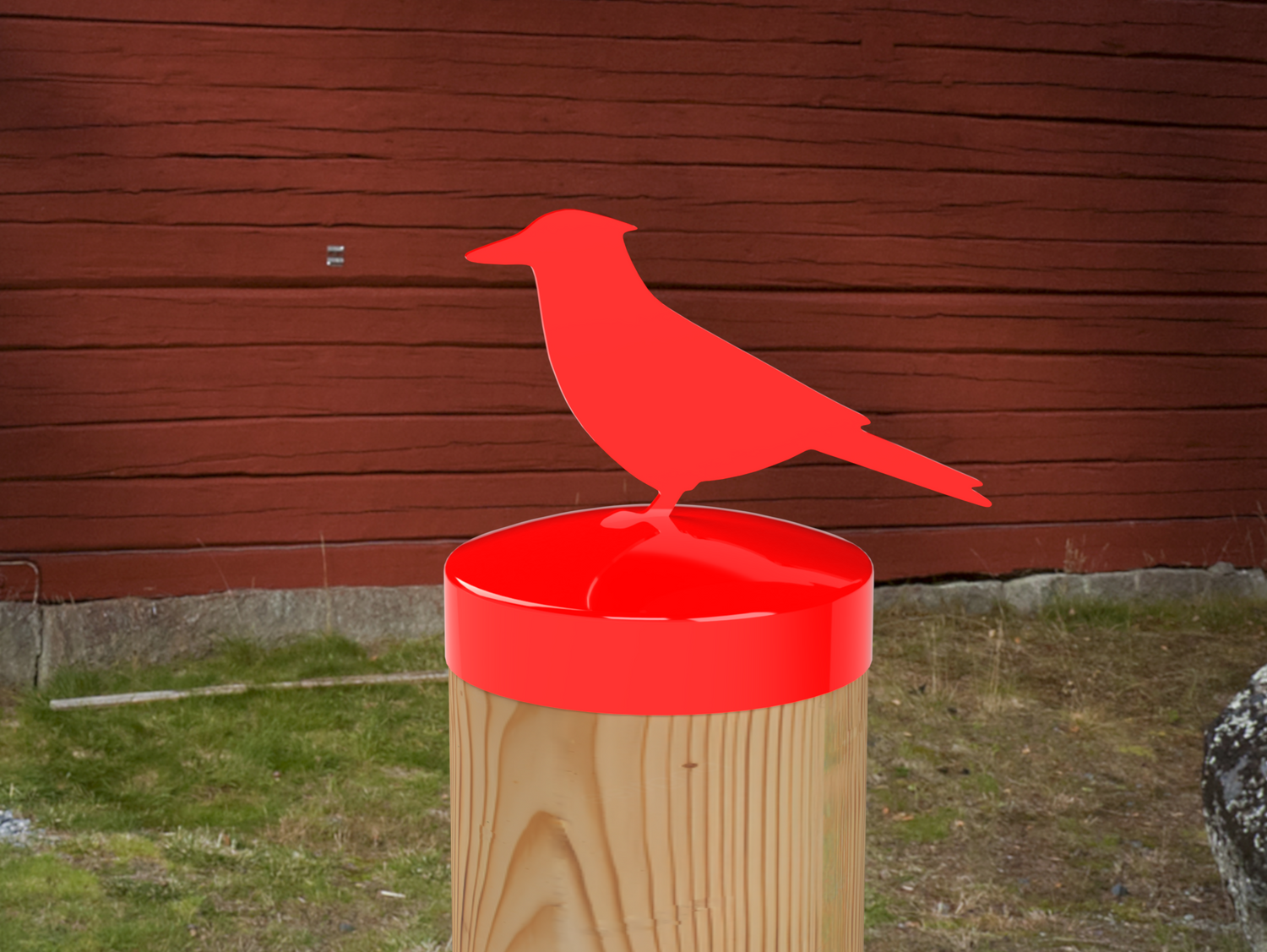 Blue Jay, Round Post Cap (4x4 Round Post Size) - Madison Iron and Wood