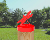 Dragonfly, Round Post Cap (4x4 Round Post Size) - Madison Iron and Wood