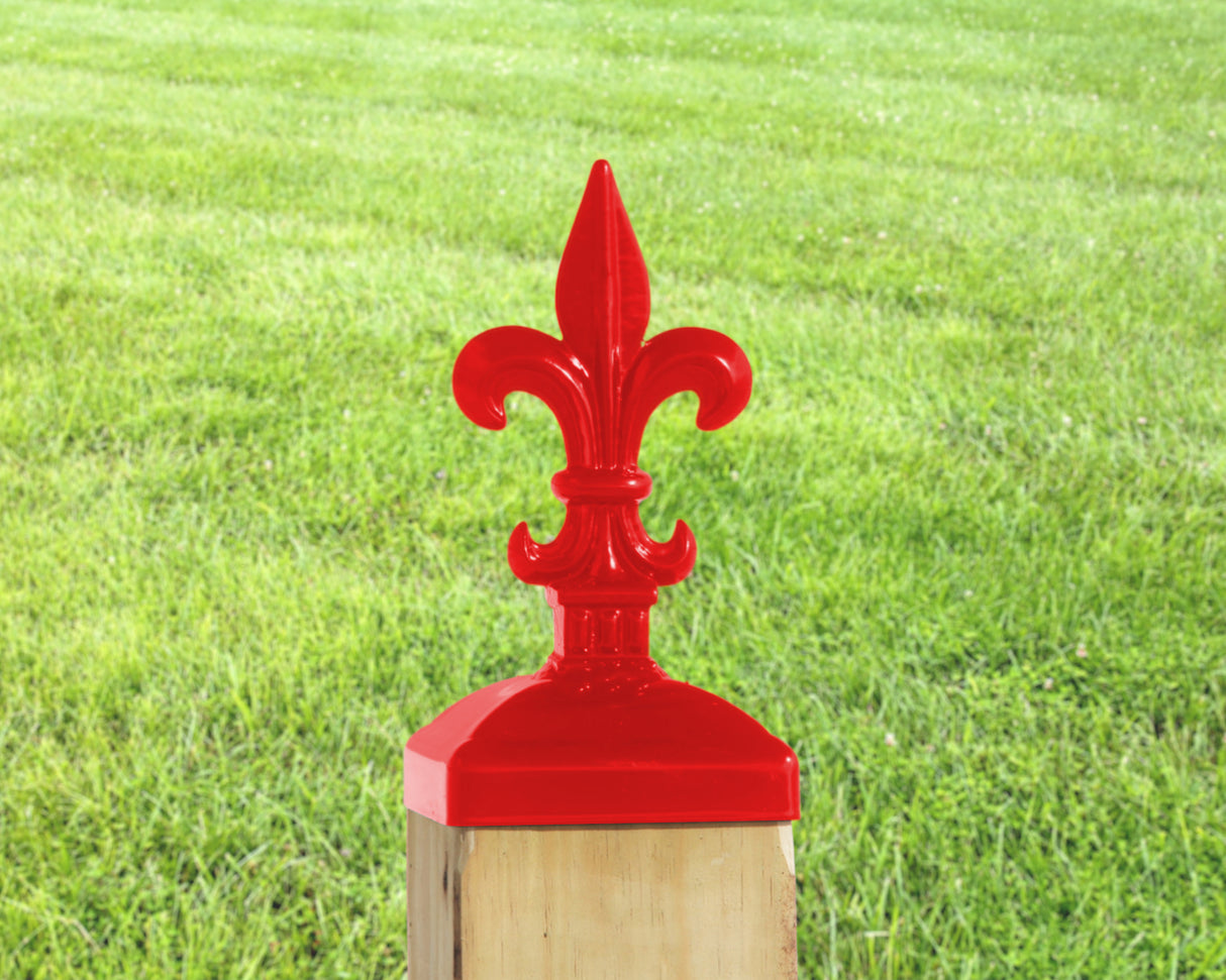 Fleur-De-Lis Fence Post Cap