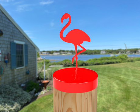 Flamingo, Round Post Cap (4x4 Round Post Size) - Madison Iron and Wood