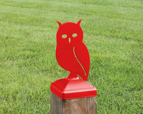 Capuchon de poteau hibou 6X6 (taille de poteau 5,5 x 5,5)