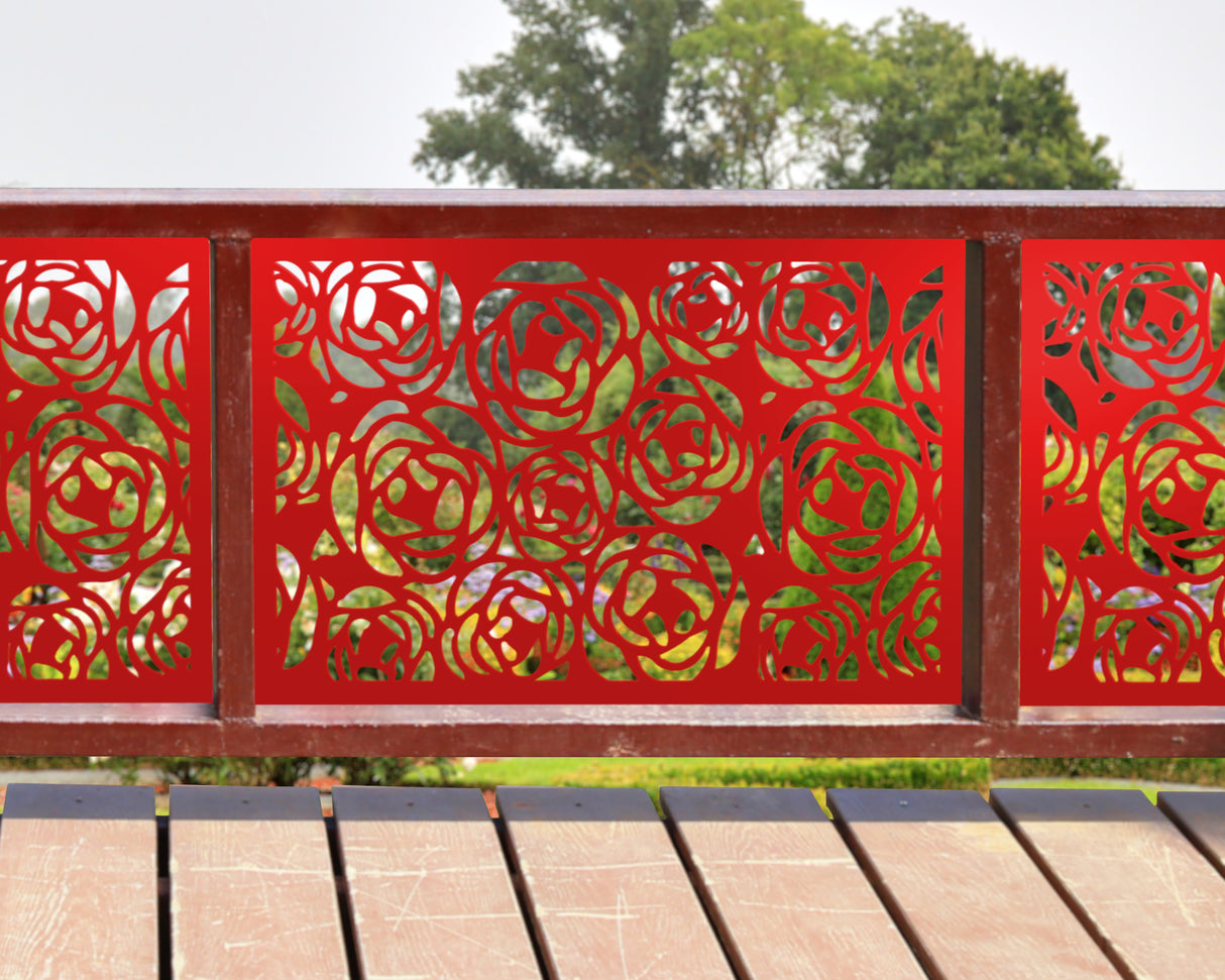 Rose Bush Fence/Gate Panel Insert