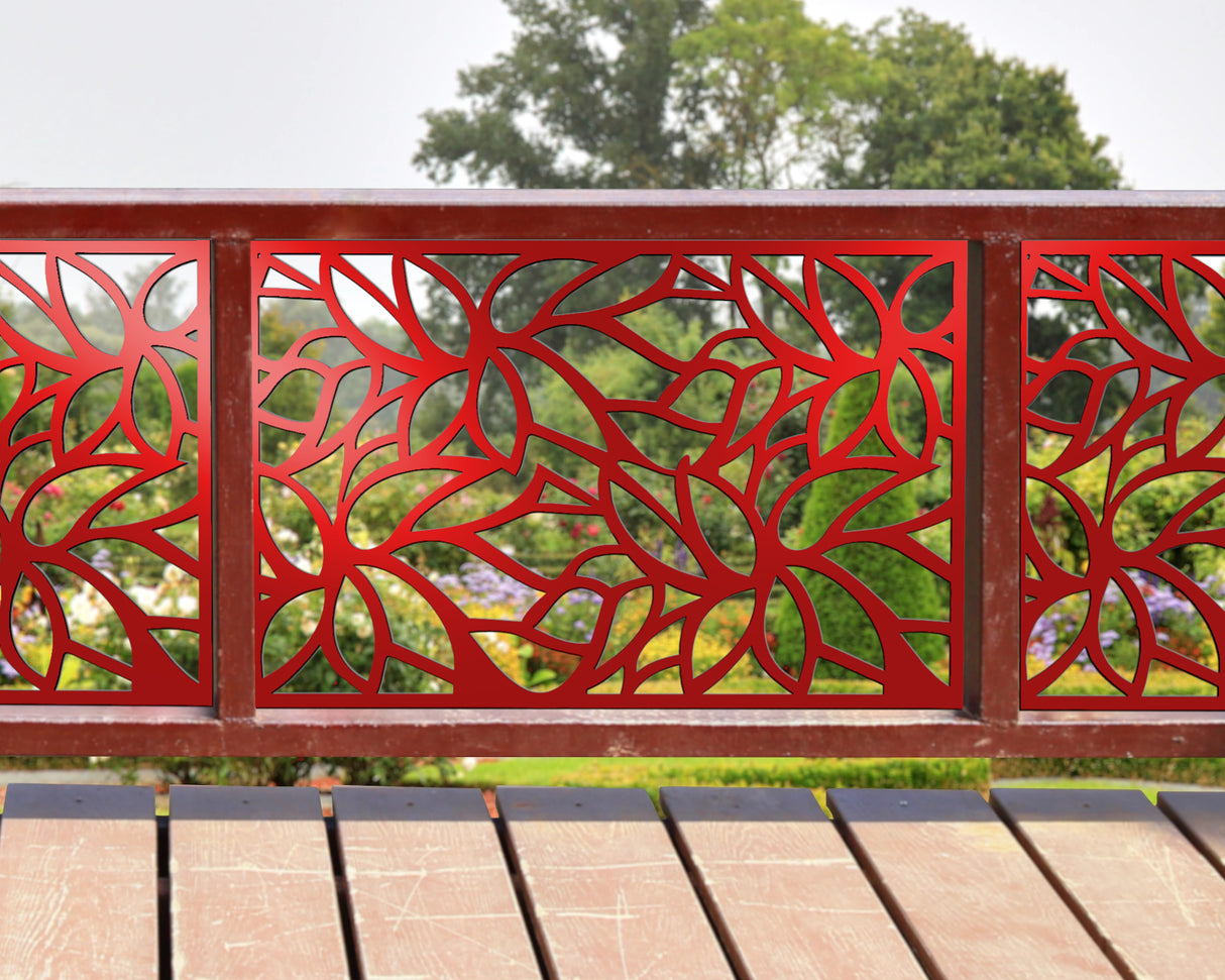 Leaf Pattern Fence/Gate Panel Insert