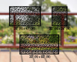 Garden Leaves Fence/Gate Panel Insert