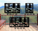 Deer Landscape Fence/Gate Panel Insert