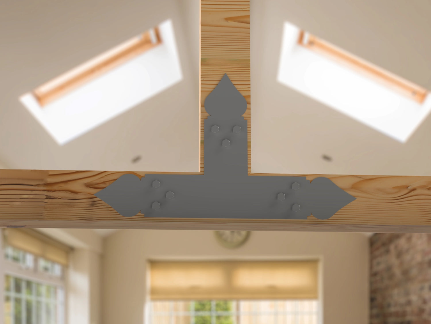 Spade Brackets For 4x4 Dimensional Lumber - Madison Iron and Wood