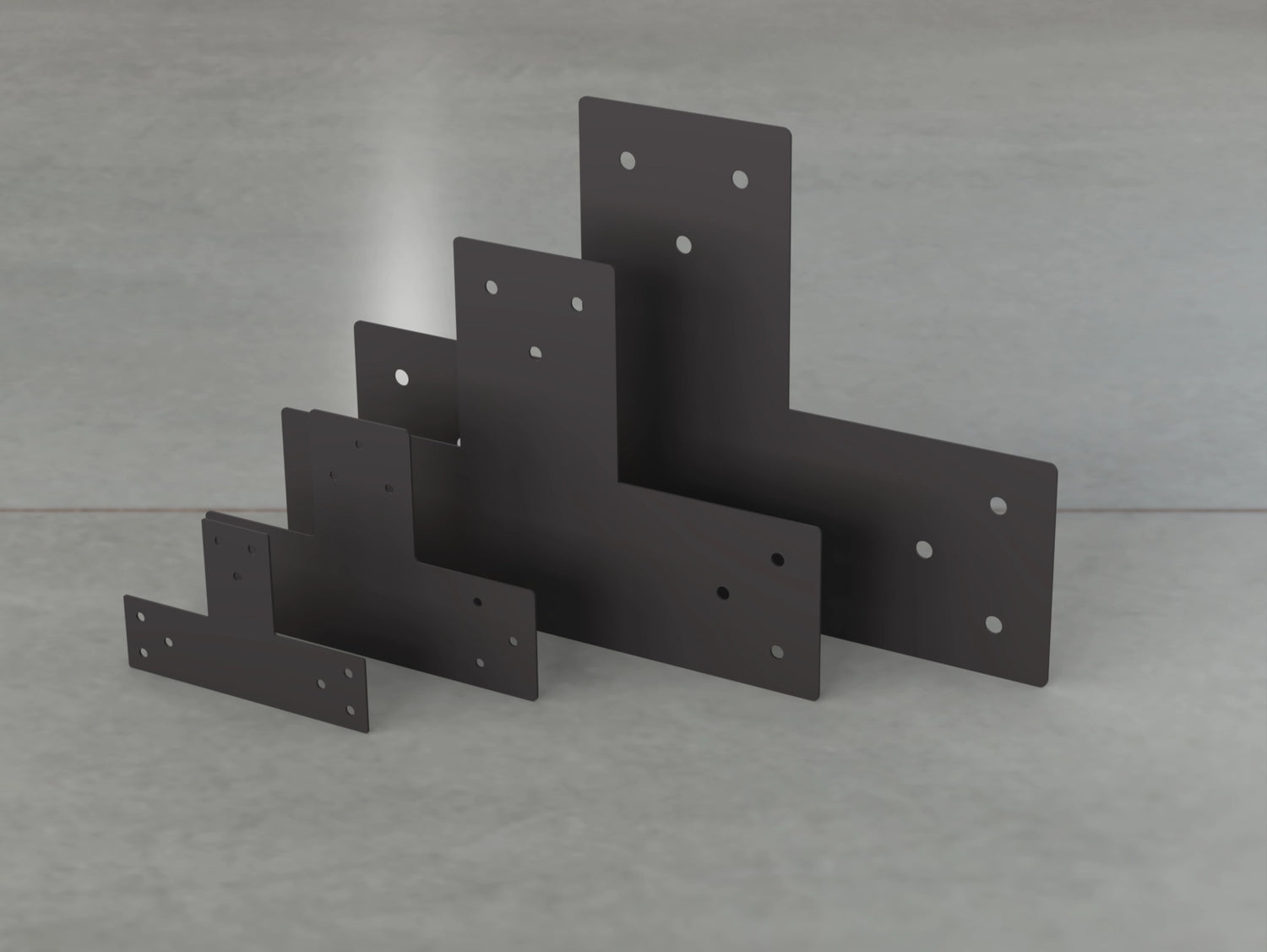Standard Style T Brackets - Various Sizes