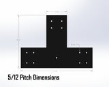 King Truss Industrial Brackets, For 8 Inch Lumber