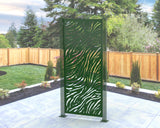 Tiger Stripes Privacy Panel - Madison Iron and Wood