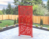 Tiger Stripes Privacy Panel - Madison Iron and Wood