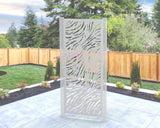 Tiger Stripes Privacy Panel - Madison Iron and Wood