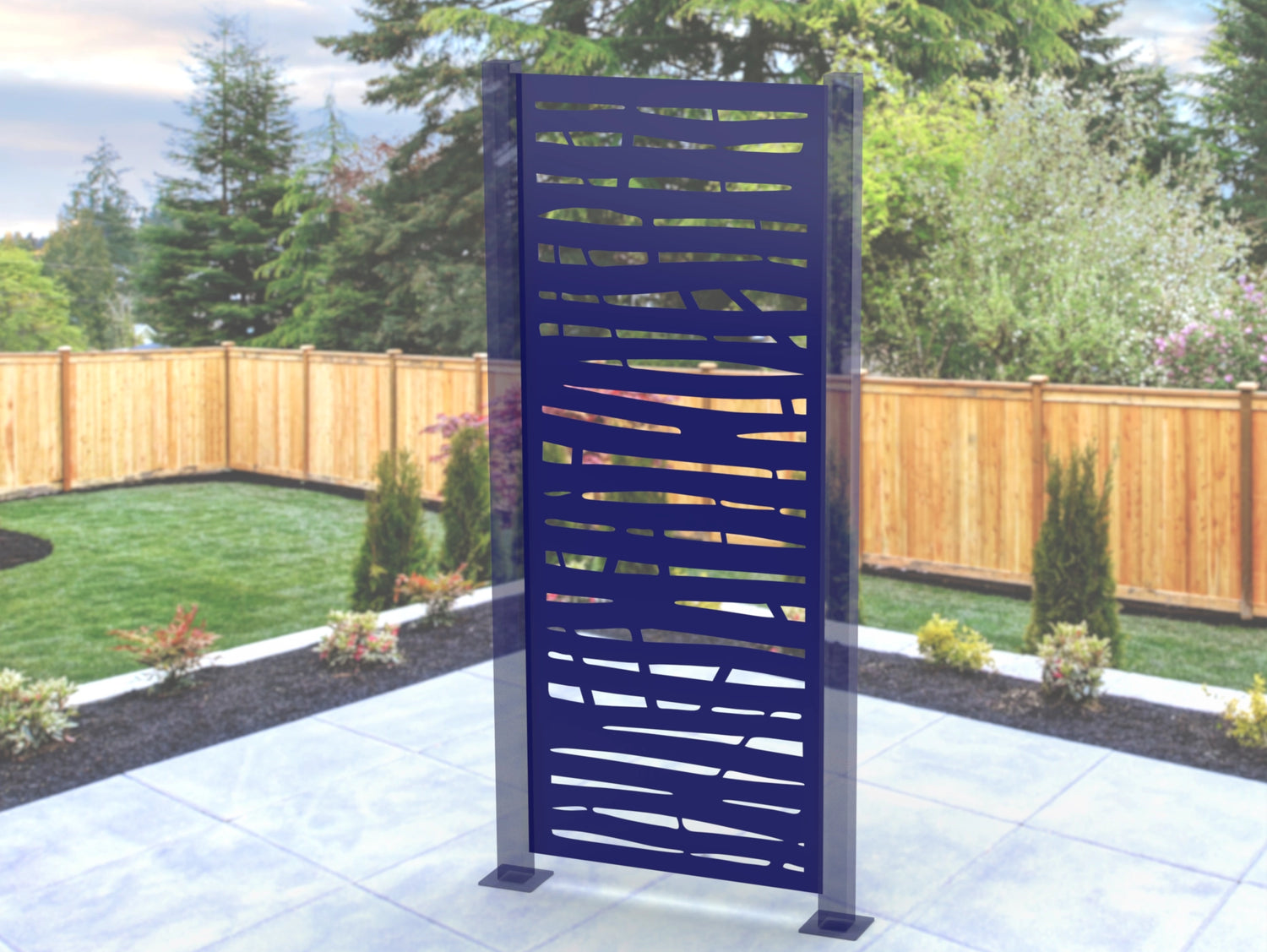 Tree Branches Privacy Panel - Madison Iron and Wood