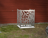 Tree Leaves Design AC Unit Cover - Multiple Sizes - Madison Iron and Wood