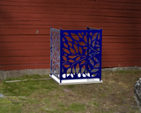 Tree Leaves Design AC Unit Cover - Multiple Sizes - Madison Iron and Wood