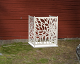 Tree Leaves Design AC Unit Cover - Multiple Sizes - Madison Iron and Wood