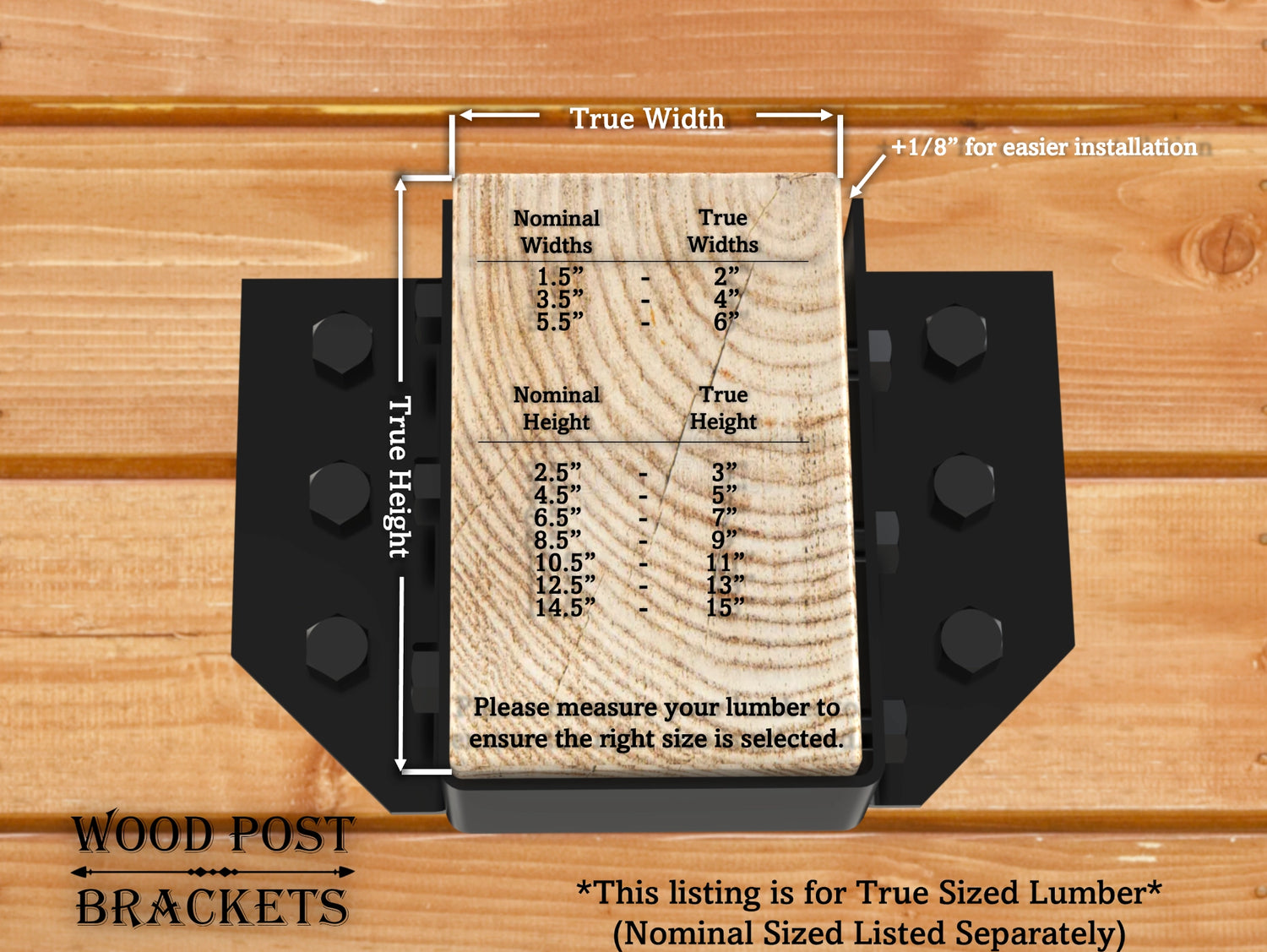 Up Angled Saddle Truss Brackets - True Sizes - Madison Iron and Wood