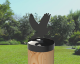 Dove, Round Post Cap (4x4 Round Post Size) - Madison Iron and Wood