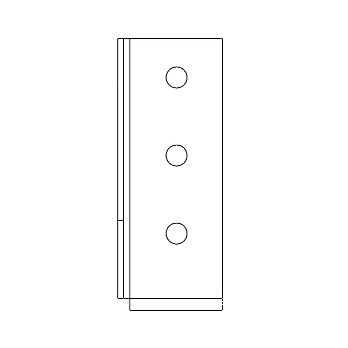 1.5"x5" Joist Hanger (2D)