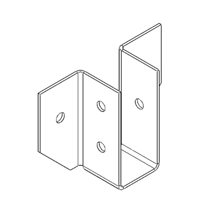 2"x4" Joist Hanger (2D)