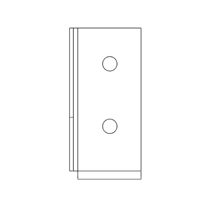 2"x4" Joist Hanger (2D)