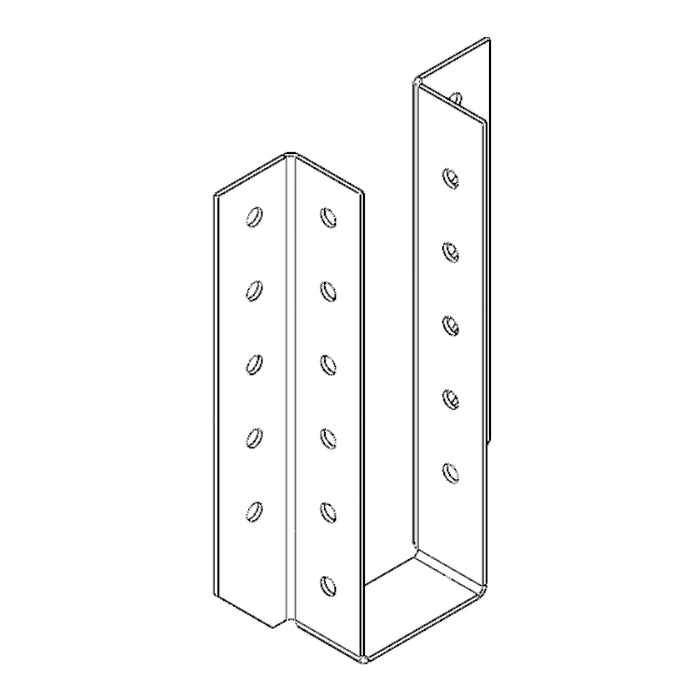 3.5"x11" Joist Hanger (2D)