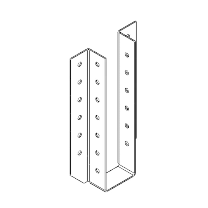 3.5"x13" Joist Hanger (2D)
