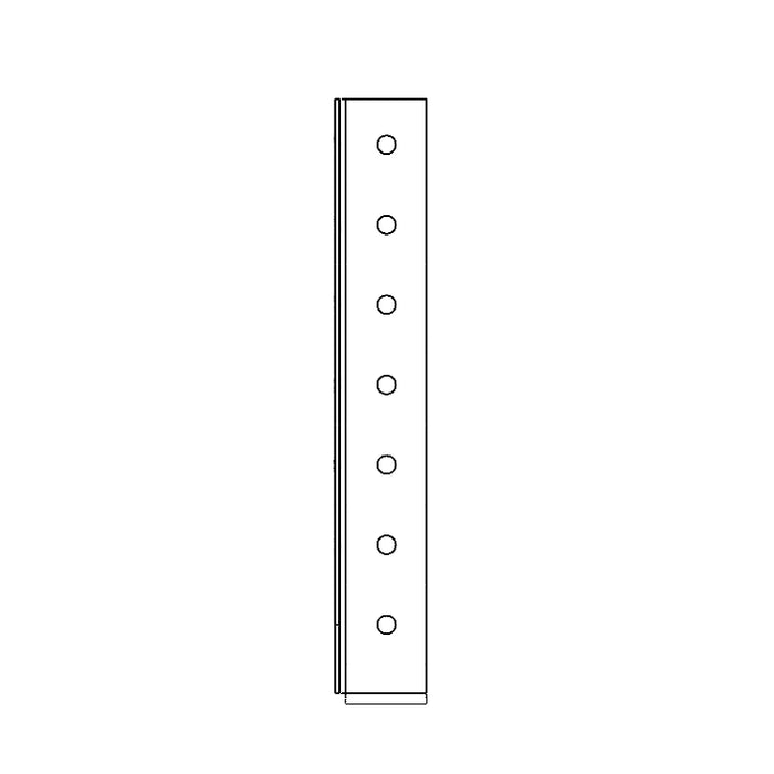 3.5"x13" Joist Hanger (2D)
