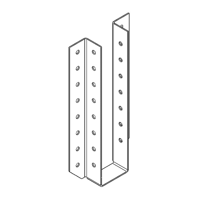 3.5"x15" Joist Hanger (2D)