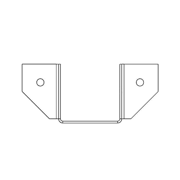 3.5"x3" Joist Hanger (2D)