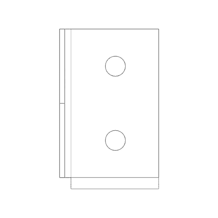 3.5"x3" Joist Hanger (2D)
