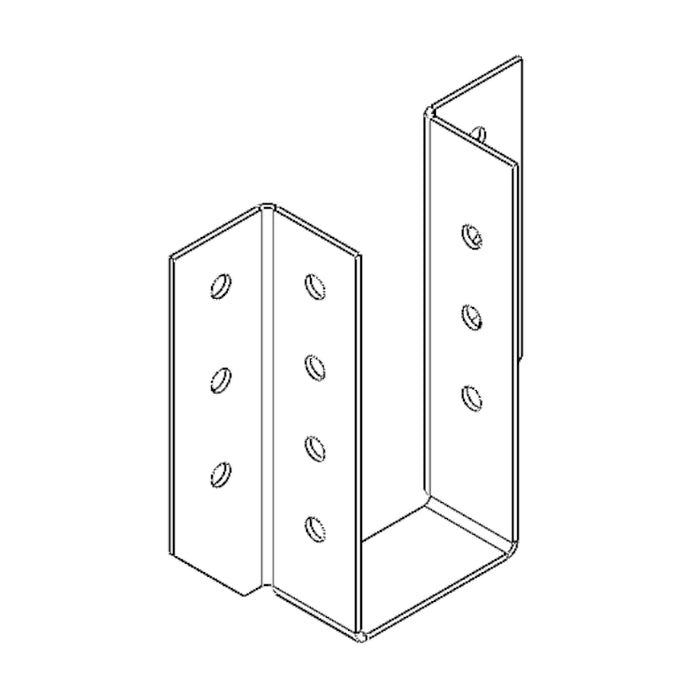 3.5"x7" Joist Hanger (2D)