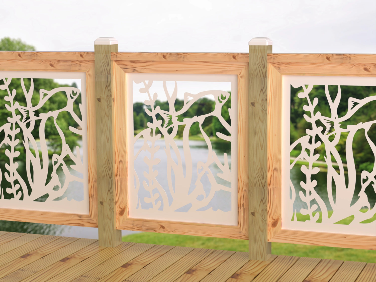 Bass Pond Railing Panel Insert