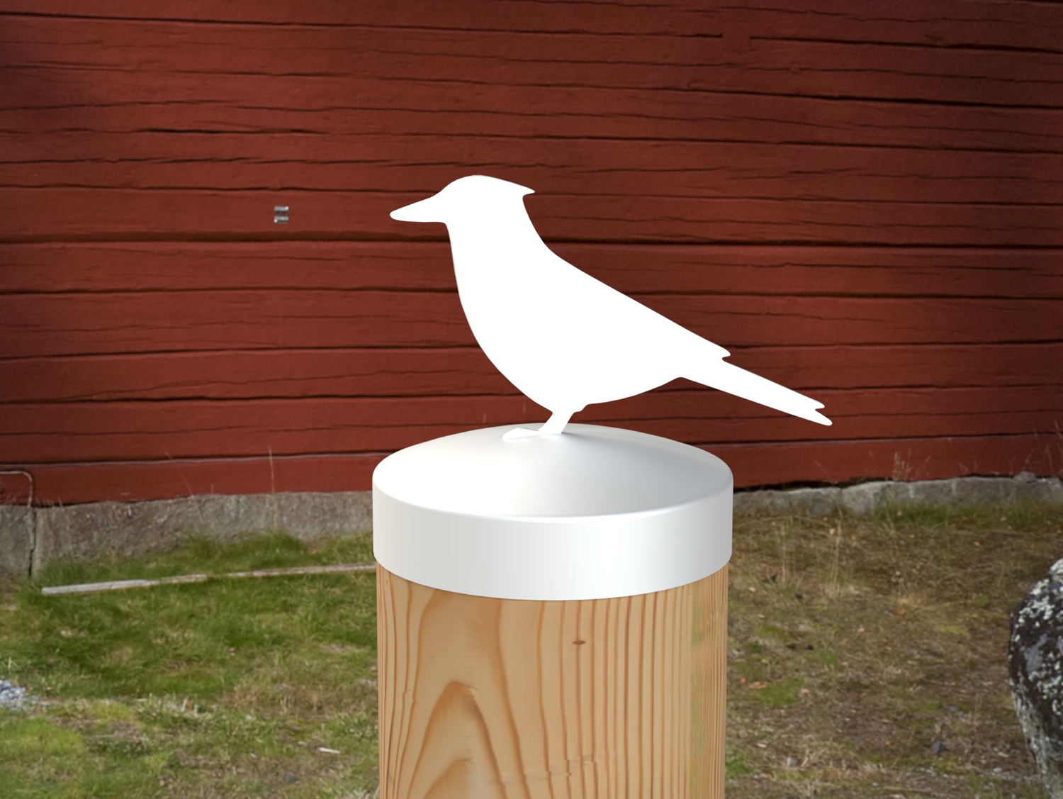 Blue Jay, Round Post Cap (4x4 Round Post Size) - Madison Iron and Wood