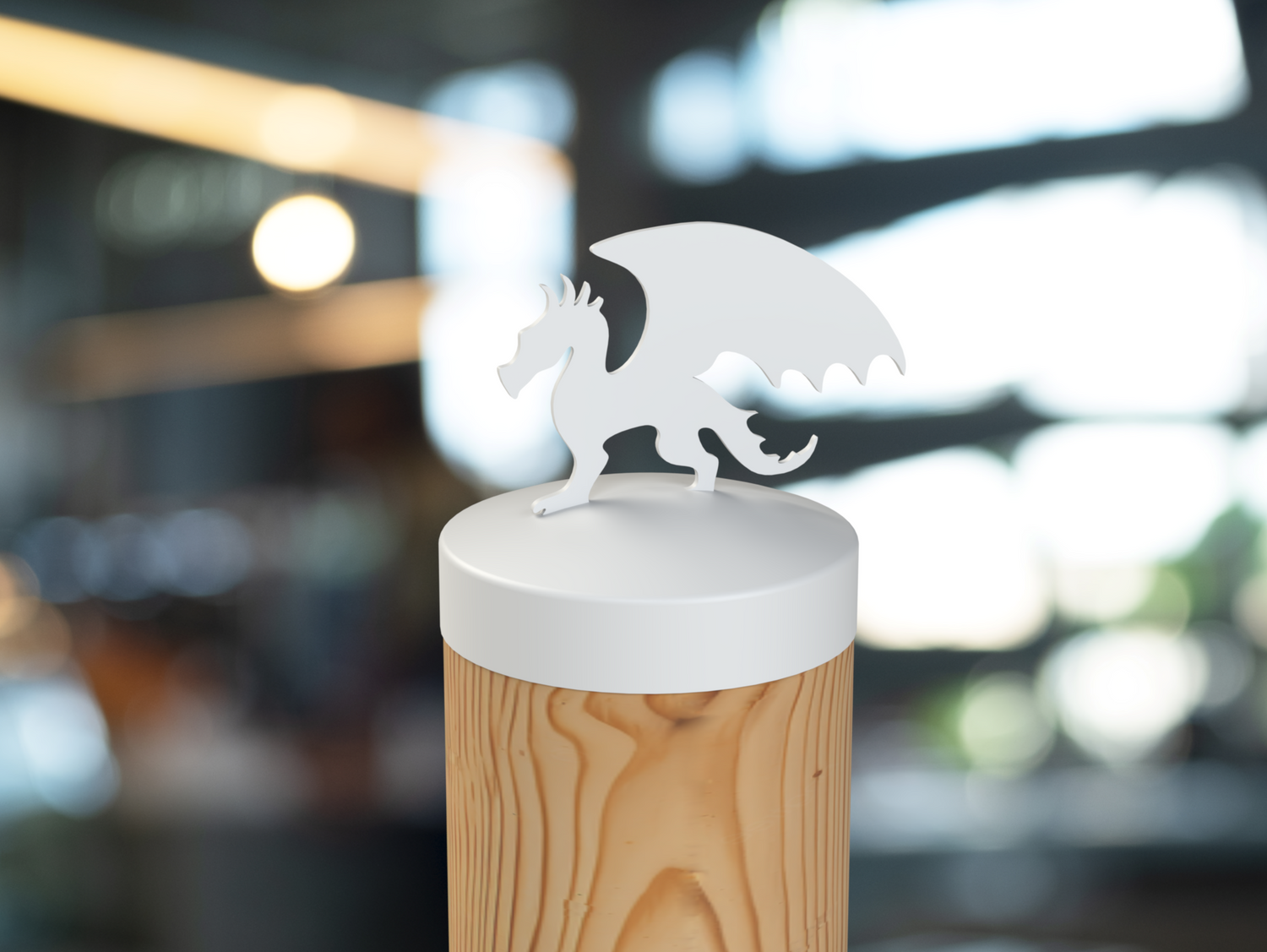 Dragon, Round Post Cap (4x4 Round Post Size) - Madison Iron and Wood