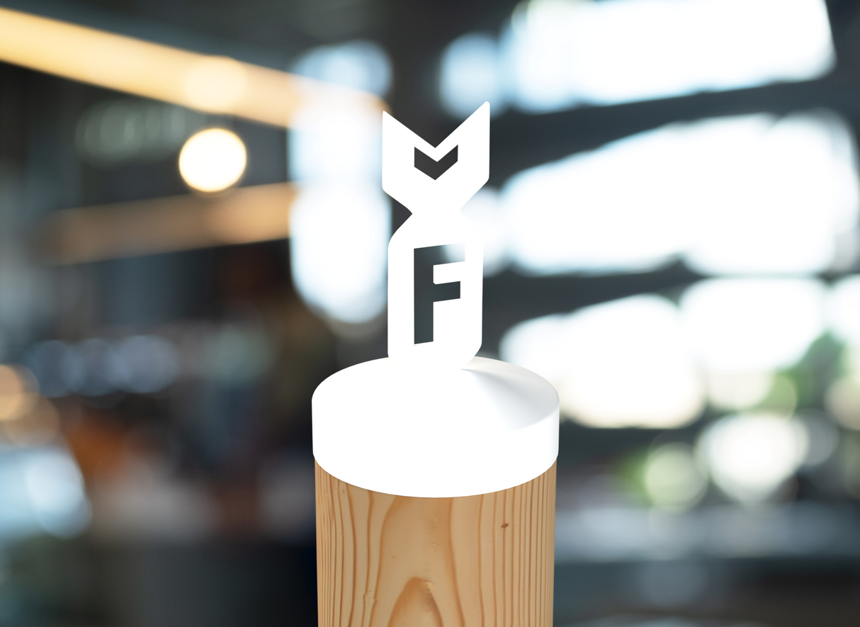 F Bomb, Round Post Cap (4x4 Round Post Size) - Madison Iron and Wood
