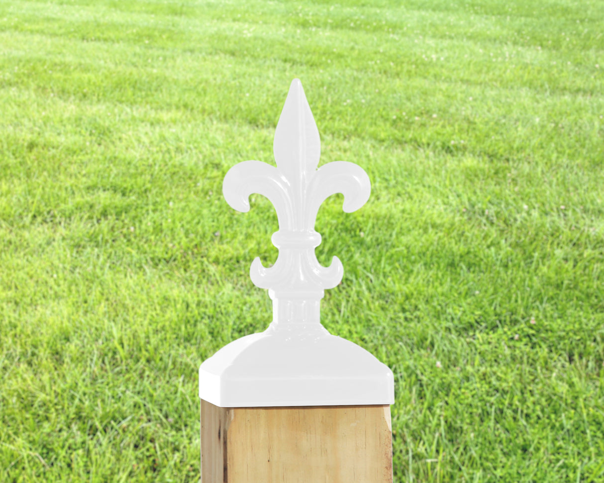 Fleur-De-Lis Fence Post Cap