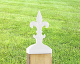 Fleur-De-Lis Fence Post Cap