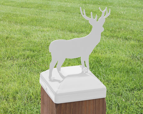 6X6 Deer Post Cap (5.5 x 5.5 Post Size) - Madison Iron and Wood