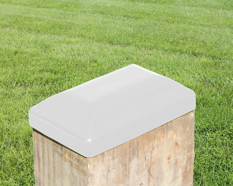 4X6 (nominal size) Steel Post Cap (3.5 x 5.5 Post Size)