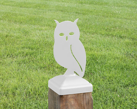 Capuchon de poteau hibou 6X6 (taille de poteau 5,5 x 5,5)