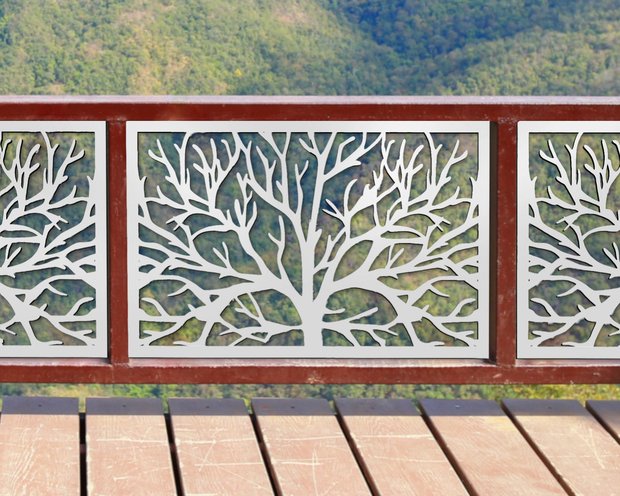 Bare Tree Fence/Gate Panel Insert