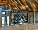 60"x30" - Bare Tree Fence/Gate Panel Insert - Madison Iron and Wood
