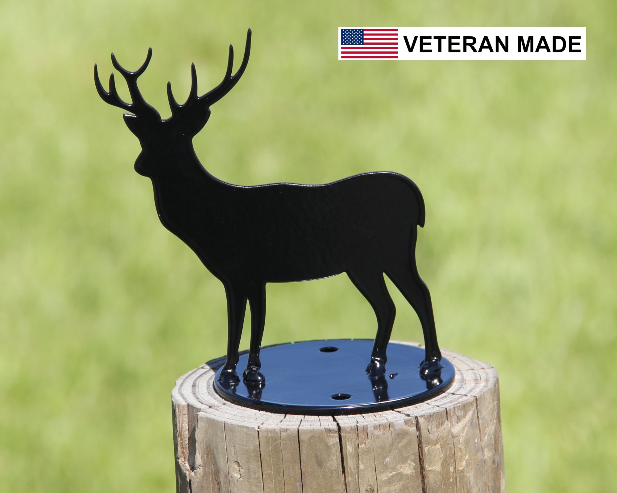 Round Post Toppers - Metal Post Toppers | Madison Iron and Wood