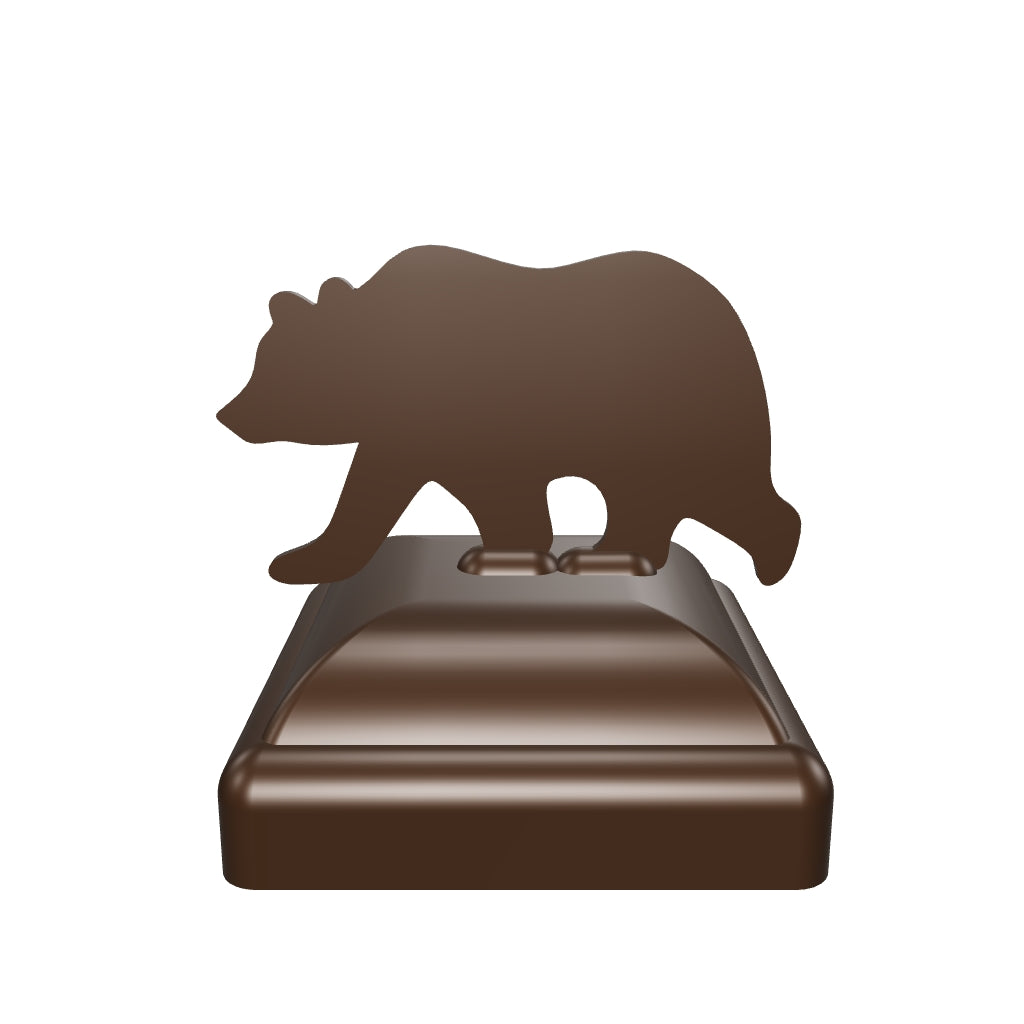 Capuchon de poteau de marche ours 4x4 (taille de poteau 3,5 x 3,5)