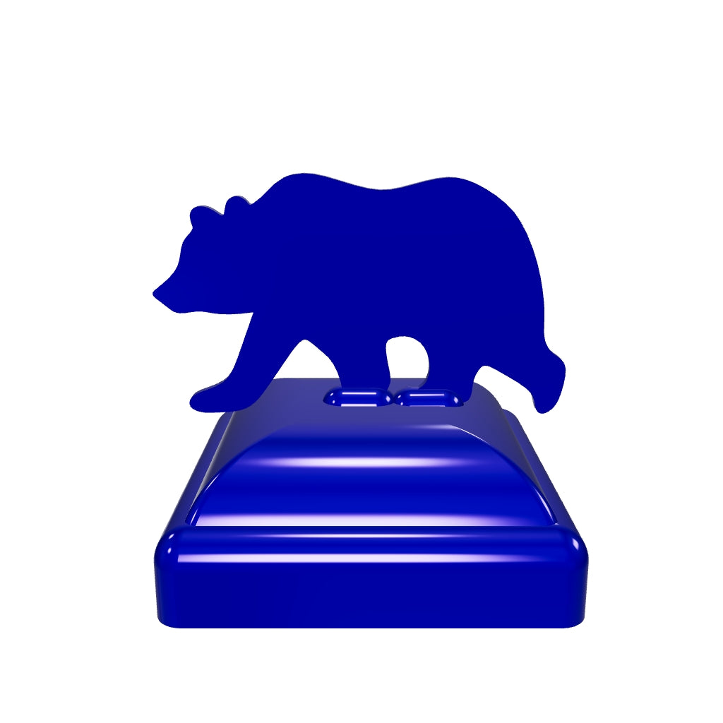 Capuchon de poteau de marche ours 4x4 (taille de poteau 3,5 x 3,5)