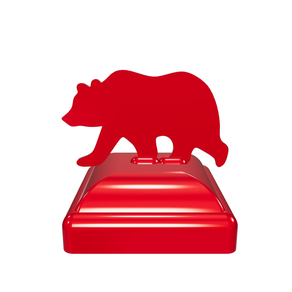 Capuchon de poteau de marche ours 4x4 (taille de poteau 3,5 x 3,5)